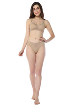 Load image into Gallery viewer, Amante Lace Elegance Bikini Panty - Stucco 87701
