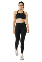 Load image into Gallery viewer, Amante Energize High Impact Round Neck Sports Bra - Jet Black 98801
