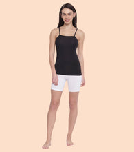 Load image into Gallery viewer, Enamor Sleeveless Regular Length Slim Fit camisole For Women - All Day Comfort, Modal Fabric - E007 (Black)
