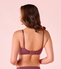 Load image into Gallery viewer, Enamor Innovations Ecolite, Smoother Perfect Lift Women's T-Shirt Bra - Crush Proof Cups, Padded, Wired, High Coverage - F057 (Toasted Mauve)
