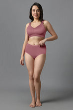 Load image into Gallery viewer, Amante Airy Padded Non-wired Support Bra - Mesa Rose 93801
