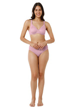 Load image into Gallery viewer, Amante Contour Support Non-padded Wired Bra - Pink Nectar 77701
