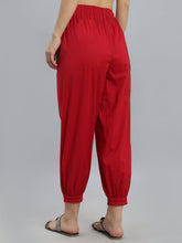 Load image into Gallery viewer, Go Colors Cherry Cotton Cambric Lace Salwar
