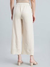 Load image into Gallery viewer, Go Colors Cream 100% Cotton Hakoba Wide Pant
