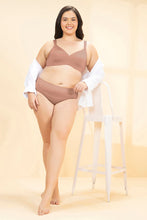 Load image into Gallery viewer, Amante Sophistique Ease Non-Padded Wired Minimizer Bra - Cafe Creme

