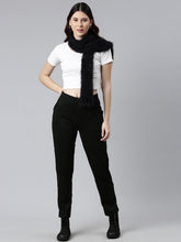 Load image into Gallery viewer, Go Colors Black Fleece Ultra Warm Tregging
