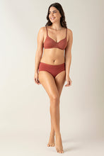 Load image into Gallery viewer, Amante Smooth Charm Padded Wirefree Bra - Mahgony 10606
