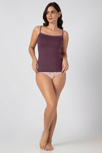 Load image into Gallery viewer, Amante Modal Lace Camisole - Eggplant 82801
