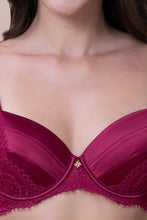 Load image into Gallery viewer, Amante Amore Padded Wired Demi Bra - Anemone 09301
