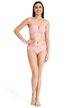 Load image into Gallery viewer, Amante Casual Chic Solid Padded Non-Wired T-Shirt Bra - Bridal Rose-Angel Wing 10901
