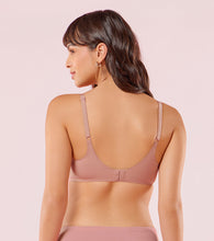 Load image into Gallery viewer, Enamor Innovations Invisibra, Ultra smooth, Flexi Wire Lift, Bonded, Women's T-Shirt Bra - Seamless, No-Pinch, Padded, Wirefree, Medium Coverage - F084 (Brown Blush)
