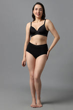 Load image into Gallery viewer, Amante Airy Padded Wired Bra - Black 93901
