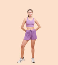 Load image into Gallery viewer, Enamor A202 Basic Workout Sports Bra Medium Impact Dry Fit Longline Basic Sports Bra
