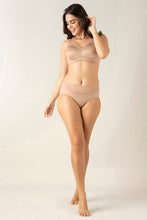 Load image into Gallery viewer, Amante Elegant Support Hipster Panty - Sandalwood 78001
