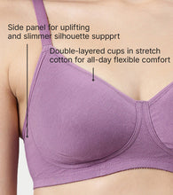 Load image into Gallery viewer, Enamor Fab-Cool Stretch Cotton Everyday Bra for Women- High Coverage, Non Padded and Wirefree

