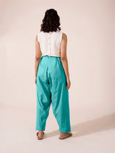 Load image into Gallery viewer, Go Colors Mint Cotton Salwar
