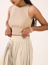 Load image into Gallery viewer, Go Colors Light Beige Viscose Stretch Patiala

