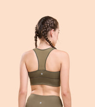 Load image into Gallery viewer, Enamor A202 Basic Workout Sports Bra Medium Impact Dry Fit Longline Basic Sports Bra
