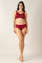 Load image into Gallery viewer, Amante Elegant Support Hipster Panty - Henna 78001
