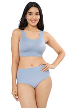 Load image into Gallery viewer, Amante Vanish Solid High Rise Brief Seamless Panty - Tempest 11411

