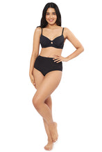Load image into Gallery viewer, Amante Elegant Dream Padded Wired T-shirt Bra - Black 92101
