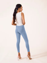 Load image into Gallery viewer, Go Colors Light Jean Cotton Stretch Ankle Length Leggings
