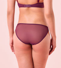 Load image into Gallery viewer, Enamor P193 Glam Wave Low Waist Bikini - Plum Swill
