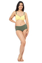 Load image into Gallery viewer, Amante Comfort Dream Padded Non-wired T-shirt Bra - Sunshine &amp; Thyme 91901
