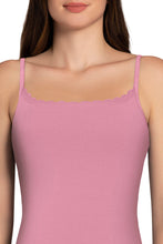 Load image into Gallery viewer, Amante Shelf Support Straight Neck Sleeveless Camisole (Pack of 2) - White_Wildrose 84902
