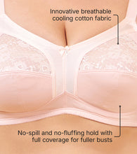 Load image into Gallery viewer, Enamor Innovations Fabcool M-Frame Side Shaper Panel  Women's Cotton Everyday Bra - Non Padded, Wirefree, Full Coverage - A014 (Available in Plus Sizes) (Pearl)
