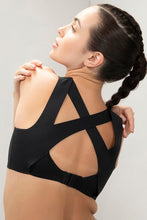 Load image into Gallery viewer, Amante Energize Aerochic Sports Bra - Black 109501
