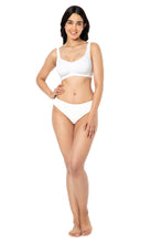 Load image into Gallery viewer, Amante Cotton Super Support Solid Non Padded Non-Wired Bra - White 93401
