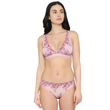 Load image into Gallery viewer, Wacoal Embrace Lace Low Waist Medium Coverage Bridal Wear Lace Bikini Panty -Light Pink 64391
