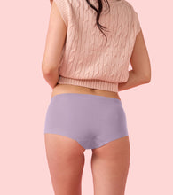 Load image into Gallery viewer, Enamor PS40 Innovations Invisi, All Day Comfort, Mid Waist Boyshorts Panty for Women - No Visible Panty Lines, Breathable, Sweat wicking, Free Cut, Full Coverage -  Pack of 1 (Fair Orchid)
