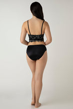 Load image into Gallery viewer, Amante Femme Lace Padded Non-Wired Demi Bra - Black 06001
