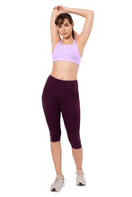 Load image into Gallery viewer, Amante Energize High Impact Round Neck Sports Bra - Digital Lavender 98801
