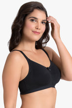Load image into Gallery viewer, Amante Ultimo Essential Cotton Non-Padded Non-Wired Bra (Pack of 2) - Sandalwood-Black

