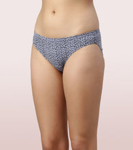 Load image into Gallery viewer, Enamor CB03 Chic Cotton, All Day Comfort, Low Waist Bikini Panty for Women - Naturally Breathable, Antimicrobial with Stain release, Inner Elastic, Regular Coverage -  Pack of 3 (Multicolorprint)
