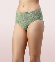 Load image into Gallery viewer, Enamor CH03 Chic Cotton, All Day Comfort, Mid Waist Hipster Panty for Women - Naturally Breathable, Antimicrobial with Stain release, Inner Elastic, Full Coverage -  Pack of 3 (Multicolorprint)
