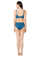 Load image into Gallery viewer, Amante Cool Contour Solid Non Padded Non-Wired Super Support Bra - Blue Sapphire 10421
