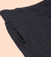 Load image into Gallery viewer, Enamor Mid Rise Knee length Drawstring Closure City Shorts For Women - Slim Fit, Soft and Breathable Cotton - E044 (Charcoalmelange)
