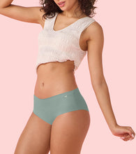 Load image into Gallery viewer, Enamor PH40 Innovations Invisi, All Day Comfort, Mid Waist Hipster Panty for Women - No Visible Panty Lines, Sweat wicking, Free Cut, Full Coverage -  Pack of 1 (Jadeite)
