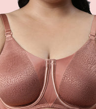 Load image into Gallery viewer, Enamor Innovations Transform Women's Full Support Minimizer Bra -  Smoothening and Breathable Non Padded, Wired, Full Coverage  - F124 (Available in Plus Sizes) (Cedar Wood)
