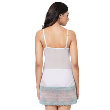 Load image into Gallery viewer, Wacoal Embrace Lace  Non Padded  Non Wired Bridal Wear Short Lace Babydoll Chemise - Grey 814191

