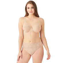 Load image into Gallery viewer, Wacoal Halo Lace Non-Padded Wired Full Cup Lace Everyday Comfort  Bra - Beige 851205
