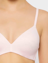 Load image into Gallery viewer, Wacoal How Perfect Padded Non Wired 3/4Th Cup Everyday T-Shirt Bra - Pink 852189
