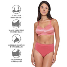 Load image into Gallery viewer, Wacoal Back Appeal Non Padded Non-Wired Full Cup Everyday Wear Plus Size Seamless Full Support Bra - Red 852303

