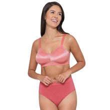 Load image into Gallery viewer, Wacoal Back Appeal Non Padded Non-Wired Full Cup Everyday Wear Plus Size Seamless Full Support Bra - Red 852303
