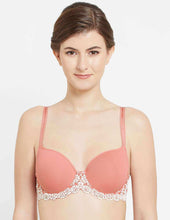 Load image into Gallery viewer, Wacoal Embrace Lace Padded Wired 3/4Th Cup Lace T-Shirt Spacer Cup Bra - Coral 853191
