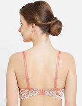 Load image into Gallery viewer, Wacoal Embrace Lace Padded Wired 3/4Th Cup Lace T-Shirt Spacer Cup Bra - Coral 853191
